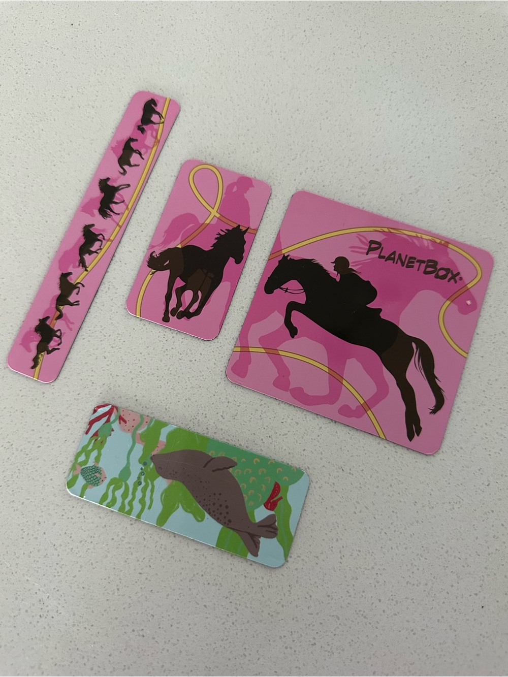 Planetbox Pink Horse Magnets